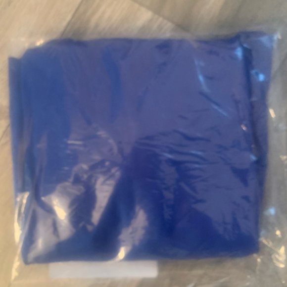 NWT LANDS' END WOMEN'S SHORT SLEEVE JEWELNECK SWEATER RICH SAPPHIRE PXS (2-4) - Picture 8 of 8